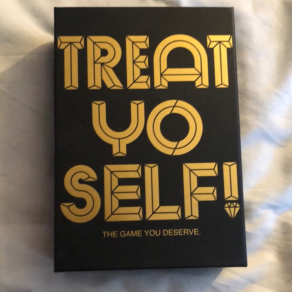 Treat Yo Self! Black and Gold Game